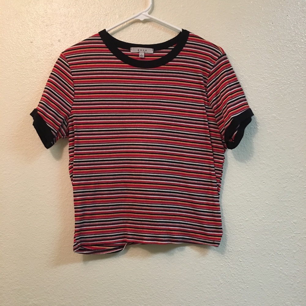 Gaze Striped Top